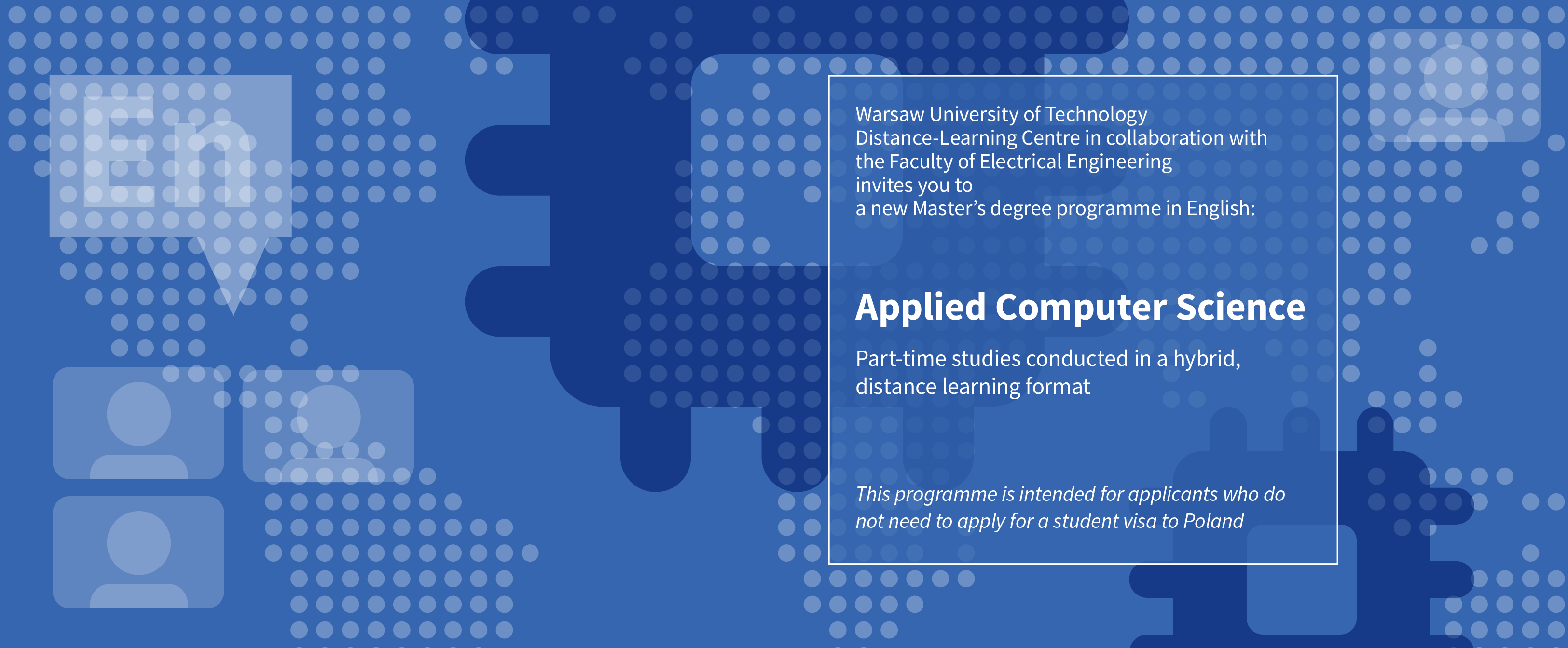 Baner strony głównej, nowa platforma edukacyjna LeIA